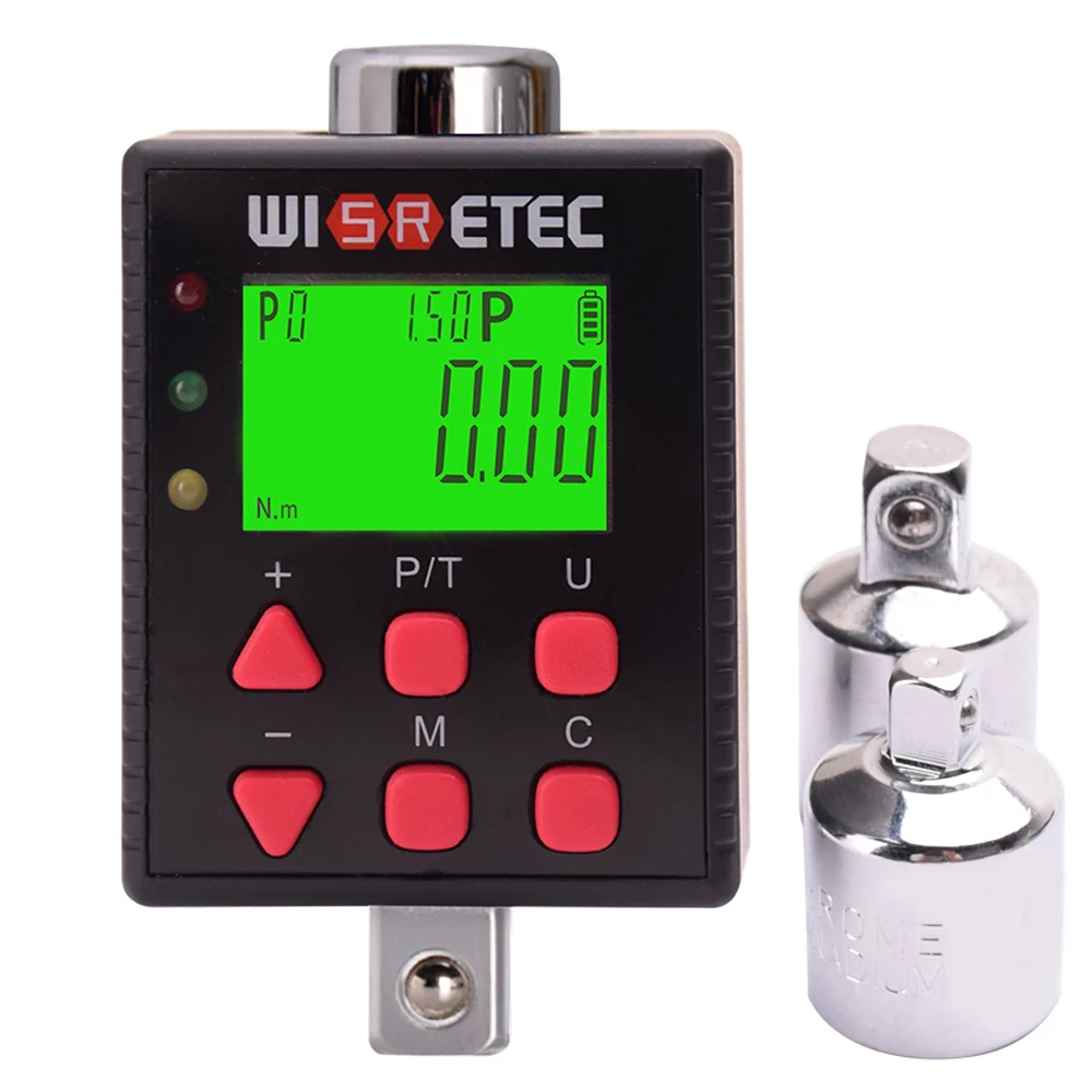 High Precision Electronic Digital Torque Gauge, Wrench Connector Kilogram Gauge 0.1-340 NM
High Precision Electronic Digital Torque Gauge, Wrench Connector Kilogram Gauge 0.1-340 NM