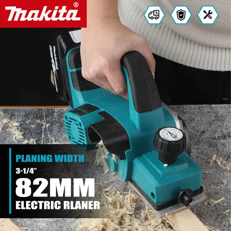 Makita 18V Brushless Cordless Planer: Suitable for Woodworking, Furniture Renovation & Home DIY Wood Surface Finishing
Makita 18V Brushless Cordless Planer: Suitable for Woodworking, Furniture Renovation & Home DIY Wood Surface Finishing