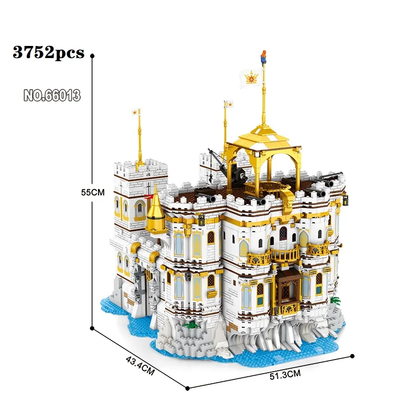 66013 MOC Building Series Royal Bay 3752 pcs Building Blocks Bricks Educational Puzzle Toy Christmas Birthday Gifts
66013 MOC Building Series Royal Bay 3752 pcs Building Blocks Bricks Educational Puzzle Toy Christmas Birthday Gifts