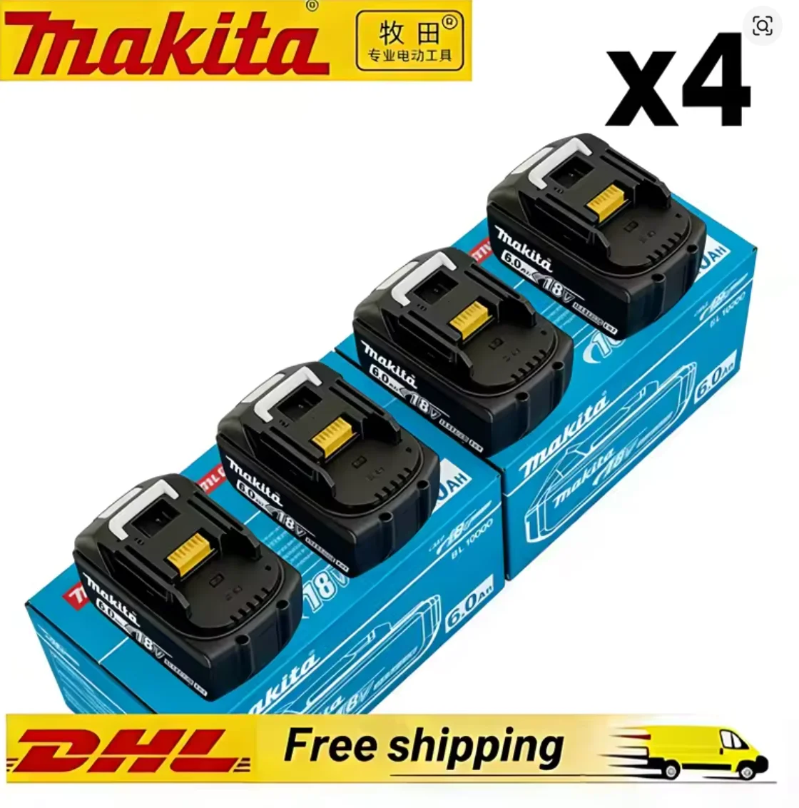 100% НОВЫЙ Оригинальный аккумулятор Makita 18V 6.0Ah, для электроинструментов Makita моделей BL1830, BL1830B, BL1840, BL1840B, BL1850, BL1850B.
100% НОВЫЙ Оригинальный аккумулятор Makita 18V 6.0Ah, для электроинструментов Makita моделей BL1830, BL1830B, BL1840, BL1840B, BL1850, BL1850B.