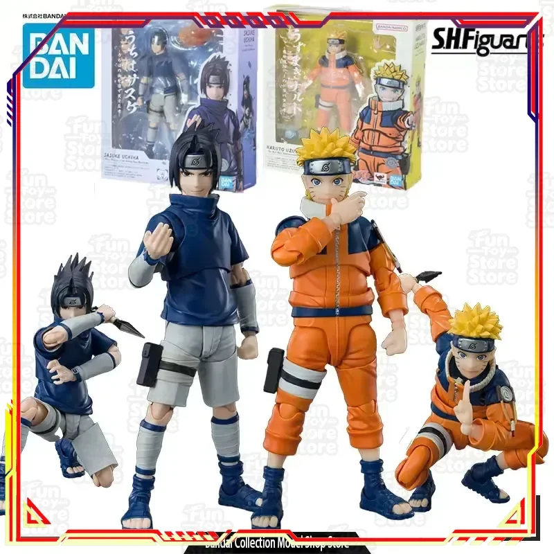 Bandai SHF NARUTO Uchiha Sasuke Uzumaki Naruto Anime Action Figure Model Kit Official Licensed Collectible Toy for Fans Boys
Bandai SHF NARUTO Uchiha Sasuke Uzumaki Naruto Anime Action Figure Model Kit Official Licensed Collectible Toy for Fans Boys