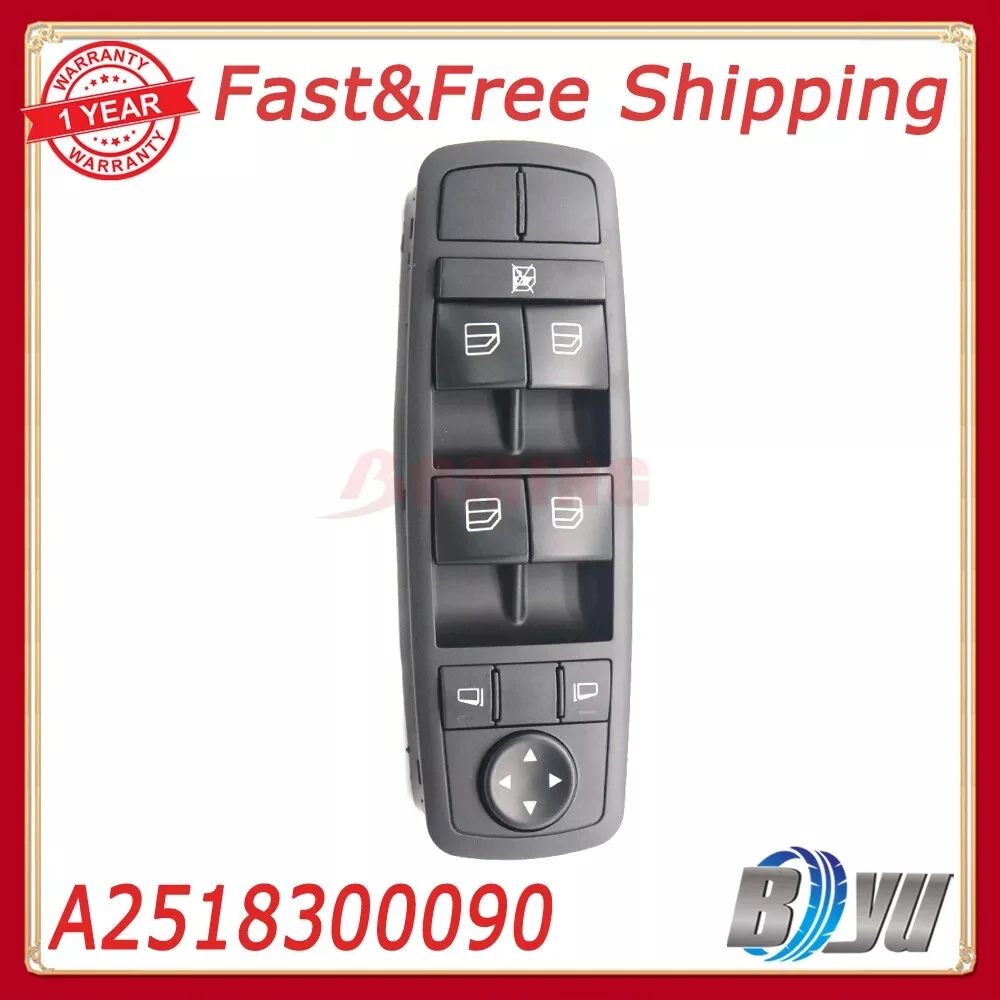 Car Power Window Switch Control Master Switches A2518300090 2518300090 A2518200110 2518200110
Car Power Window Switch Control Master Switches A2518300090 2518300090 A2518200110 2518200110