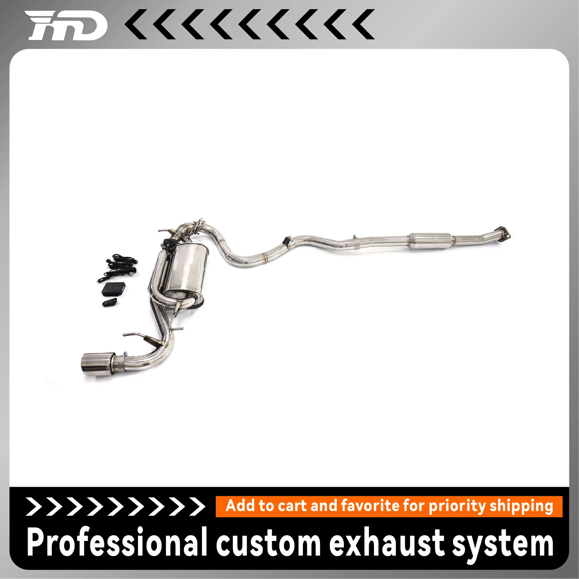 HMD Exhaust System High Flow Performance Catback For Subaru Impreza WRX Hatchback MK10 2.5T Version
HMD Exhaust System High Flow Performance Catback For Subaru Impreza WRX Hatchback MK10 2.5T Version