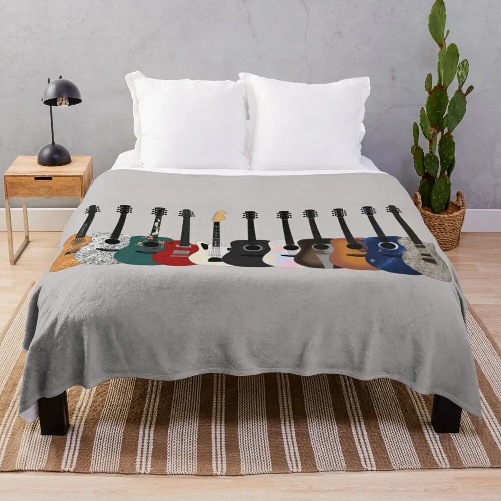 The Era of Guitars Throw Blanket Warm Accent Blanket for Living Room Decoration
The Era of Guitars Throw Blanket Warm Accent Blanket for Living Room Decoration