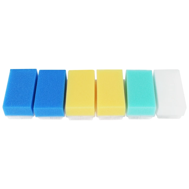 Baby Bath Sponge (6 Pieces) Soft Foam Washer With Cradle Cap Brush Body,Hair And Scalp Clean Gentle Baby Sensory Brush Bath Spon
Baby Bath Sponge (6 Pieces) Soft Foam Washer With Cradle Cap Brush Body,Hair And Scalp Clean Gentle Baby Sensory Brush Bath Spon