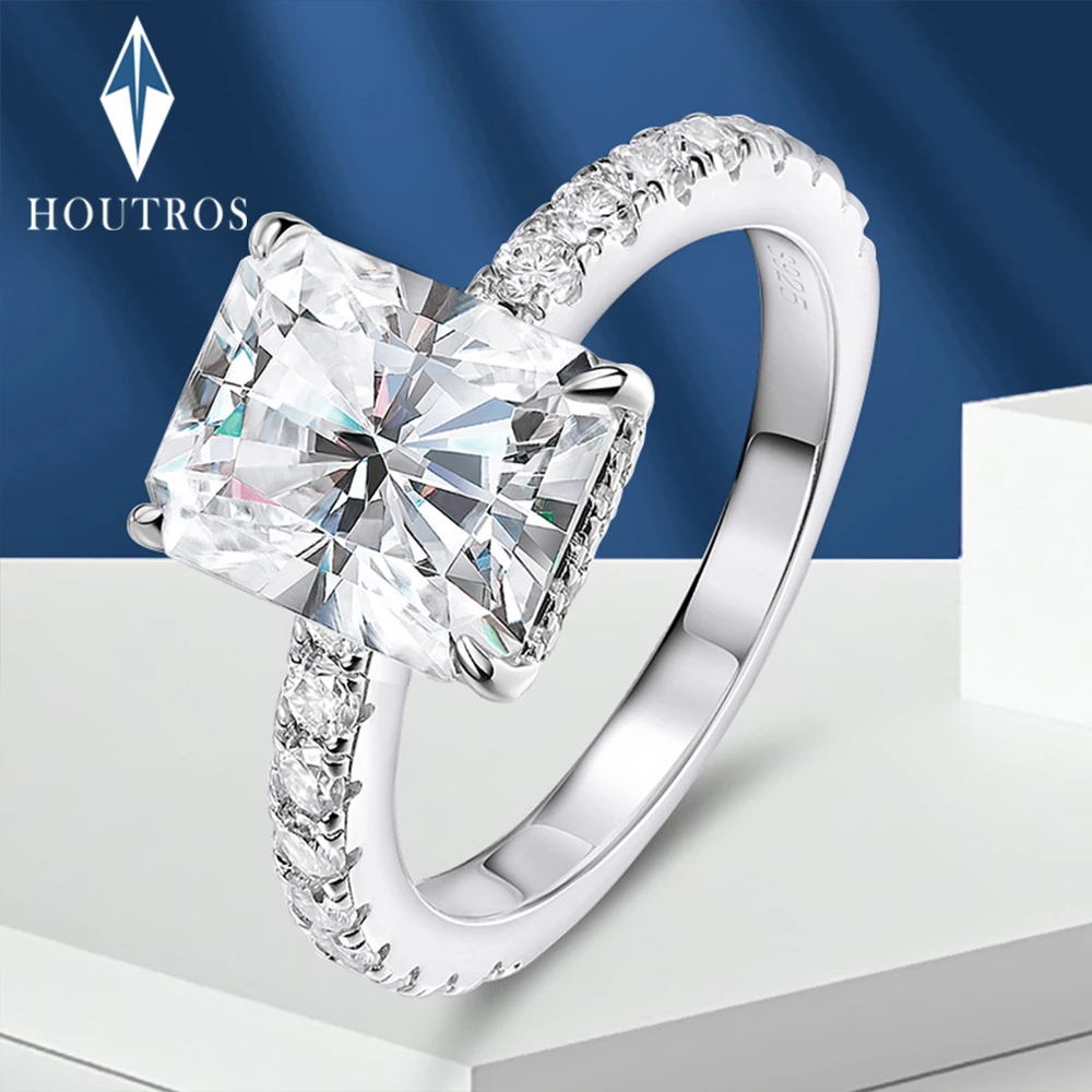 8X10mm 4CT Radiant Cut All Moissanite Ring for Women 925 Silver Sterling Silver Solitaire Engagement Ring Wedding Bands Jewelry
8X10mm 4CT Radiant Cut All Moissanite Ring for Women 925 Silver Sterling Silver Solitaire Engagement Ring Wedding Bands Jewelry