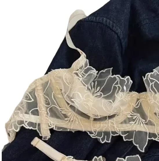 KUCLUTLace Lightweight Bra Set Soft Underwire for Lift and Support Prevents Sagging Exquisite Embroidered Lingerie Two-Piece Set
KUCLUTLace Lightweight Bra Set Soft Underwire for Lift and Support Prevents Sagging Exquisite Embroidered Lingerie Two-Piece Set
