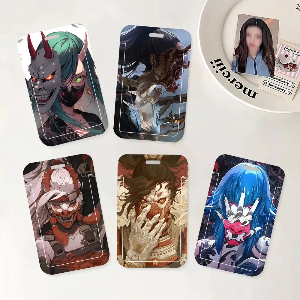 ONI Mask Girl Samurai Black Lanyard Card Holders Student Meal Cards And Campus Ids School
ONI Mask Girl Samurai Black Lanyard Card Holders Student Meal Cards And Campus Ids School