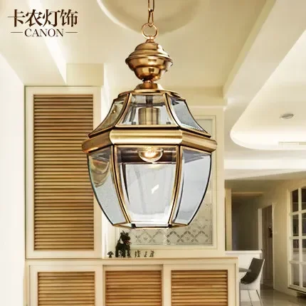 American all-copper chandeliers balcony aisle lights entrance chandelier chandelier European single head copper chandelier lamp
American all-copper chandeliers balcony aisle lights entrance chandelier chandelier European single head copper chandelier lamp
