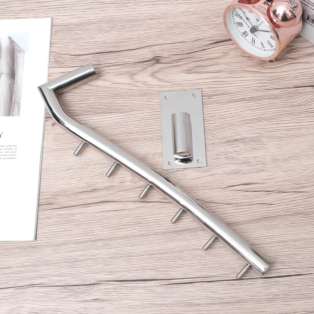 Stainless Steel Clothes Hook Wall Mounted Hanger for Bathroom Kitchen Towel Rack Coat Scarf Umbrella Holder Space Saving Smooth
Stainless Steel Clothes Hook Wall Mounted Hanger for Bathroom Kitchen Towel Rack Coat Scarf Umbrella Holder Space Saving Smooth