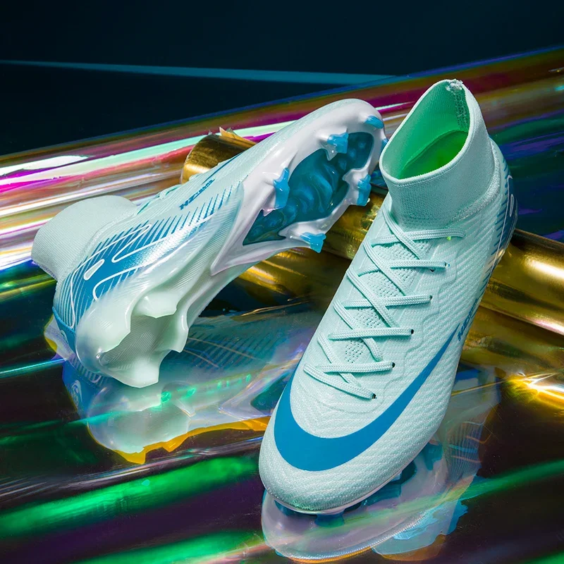 Men Football Boots Soccer Shoes Breathable Professional Turf Outdoor Non-slip Long Spikes Adult Ultralight Training Futsal
Men Football Boots Soccer Shoes Breathable Professional Turf Outdoor Non-slip Long Spikes Adult Ultralight Training Futsal