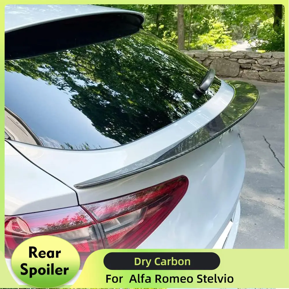 Rear Trunk Spoiler for Alfa Romeo Stelvio Sedan 4 Door 2017-2021 Dry Carbon Rear Trunk Boot Lip Spoiler
Rear Trunk Spoiler for Alfa Romeo Stelvio Sedan 4 Door 2017-2021 Dry Carbon Rear Trunk Boot Lip Spoiler