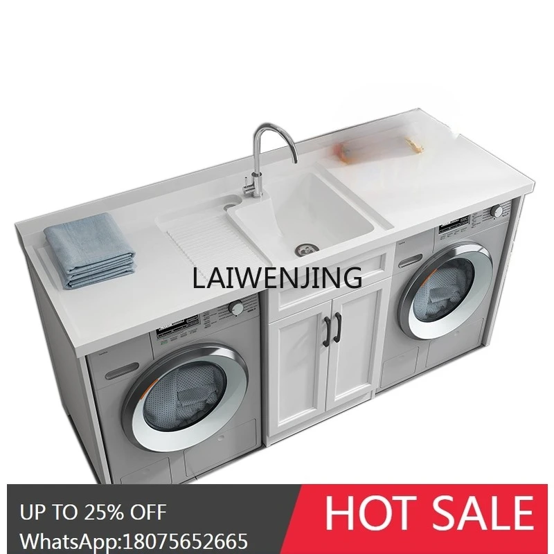 LYN Balcony Space Aluminum Laundry Cabinet Combination Double Machine Washing Machine Integrated Cabinet
LYN Balcony Space Aluminum Laundry Cabinet Combination Double Machine Washing Machine Integrated Cabinet