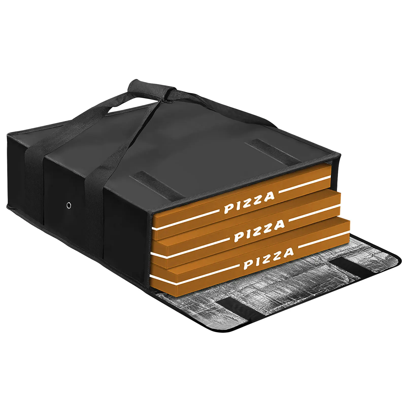 Pizza Food Delivery Bag with Hand Straps Waterproof Pizza Carrier Portable Insulated Bags Large Insulated Delivery Bag for Food
Pizza Food Delivery Bag with Hand Straps Waterproof Pizza Carrier Portable Insulated Bags Large Insulated Delivery Bag for Food