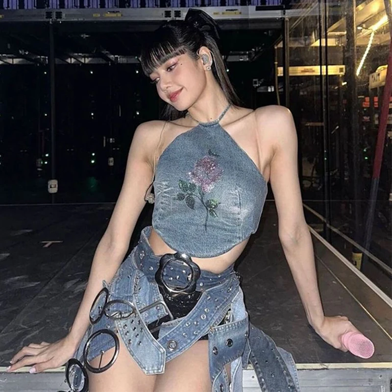 2023 Fashion Irregular Denim Skirt Kpop Singer Costume Y2K Concert Outfits Hot Girls Korean Idol Performance Clothes Rave JL5814
2023 Fashion Irregular Denim Skirt Kpop Singer Costume Y2K Concert Outfits Hot Girls Korean Idol Performance Clothes Rave JL5814