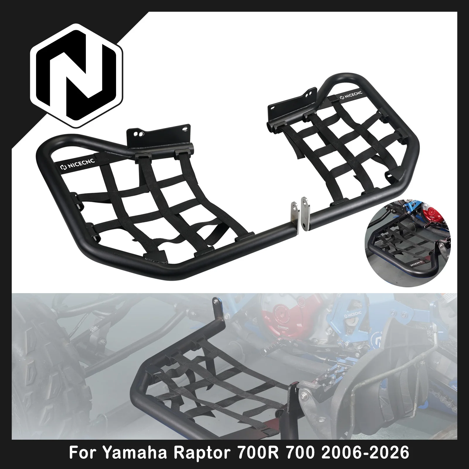 1Pair NICECNC Nerf Bars Footwell Protector For Yamaha Raptor 700R 1-3/8" Tubing Rustproof ATV Side Nerf Bars Replacement Parts
1Pair NICECNC Nerf Bars Footwell Protector For Yamaha Raptor 700R 1-3/8" Tubing Rustproof ATV Side Nerf Bars Replacement Parts