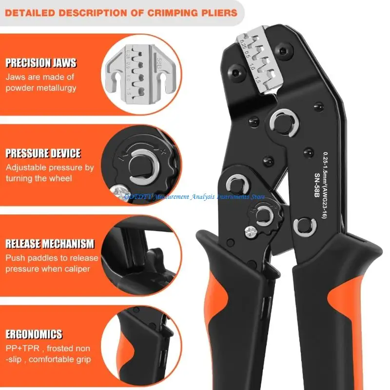 367D Convenient Storage Bag Holds 1 Presser And 6 Jaw Styles For Various Wire Tasks
367D Convenient Storage Bag Holds 1 Presser And 6 Jaw Styles For Various Wire Tasks