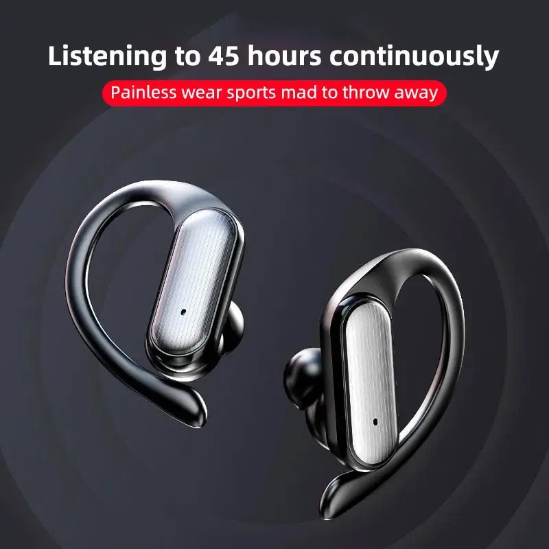 A520 Bluetooth Ear Hook Headphones TWS Wireless Earphones HiFi Stereo Waterproof Headsets Display Long Standby Touch Earbuds
A520 Bluetooth Ear Hook Headphones TWS Wireless Earphones HiFi Stereo Waterproof Headsets Display Long Standby Touch Earbuds