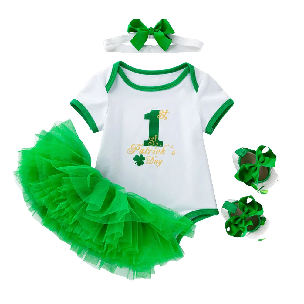 Baby Short sleeved Crawler dress cosplay costume patrick day outfit infant clothes baby girl fashion adorable
Baby Short sleeved Crawler dress cosplay costume patrick day outfit infant clothes baby girl fashion adorable