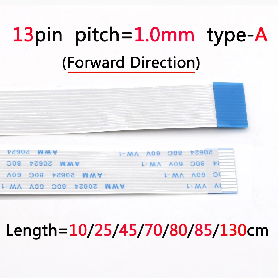 1 шт. новый тип A прямой направление FFC FPC 100/250/450/700/800/850/1300 мм 13 pin 1,0 шаг плоский ленточный гибкий кабель 13PIN 13 p 13 p
1 шт. новый тип A прямой направление FFC FPC 100/250/450/700/800/850/1300 мм 13 pin 1,0 шаг плоский ленточный гибкий кабель 13PIN 13 p 13 p