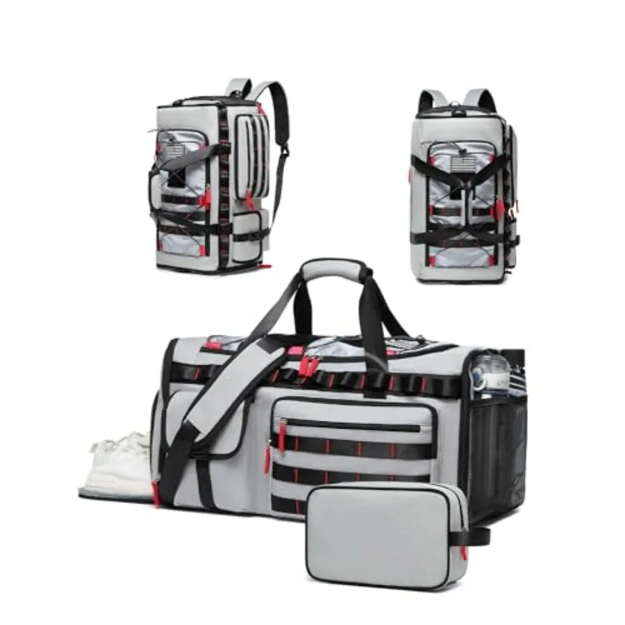 Gym Bags for Men and Women, 45L Travel Duffle Sports Backpack with Shoes and Laptop Compartment, Large Workout Carry On Bag Wee
Gym Bags for Men and Women, 45L Travel Duffle Sports Backpack with Shoes and Laptop Compartment, Large Workout Carry On Bag Wee