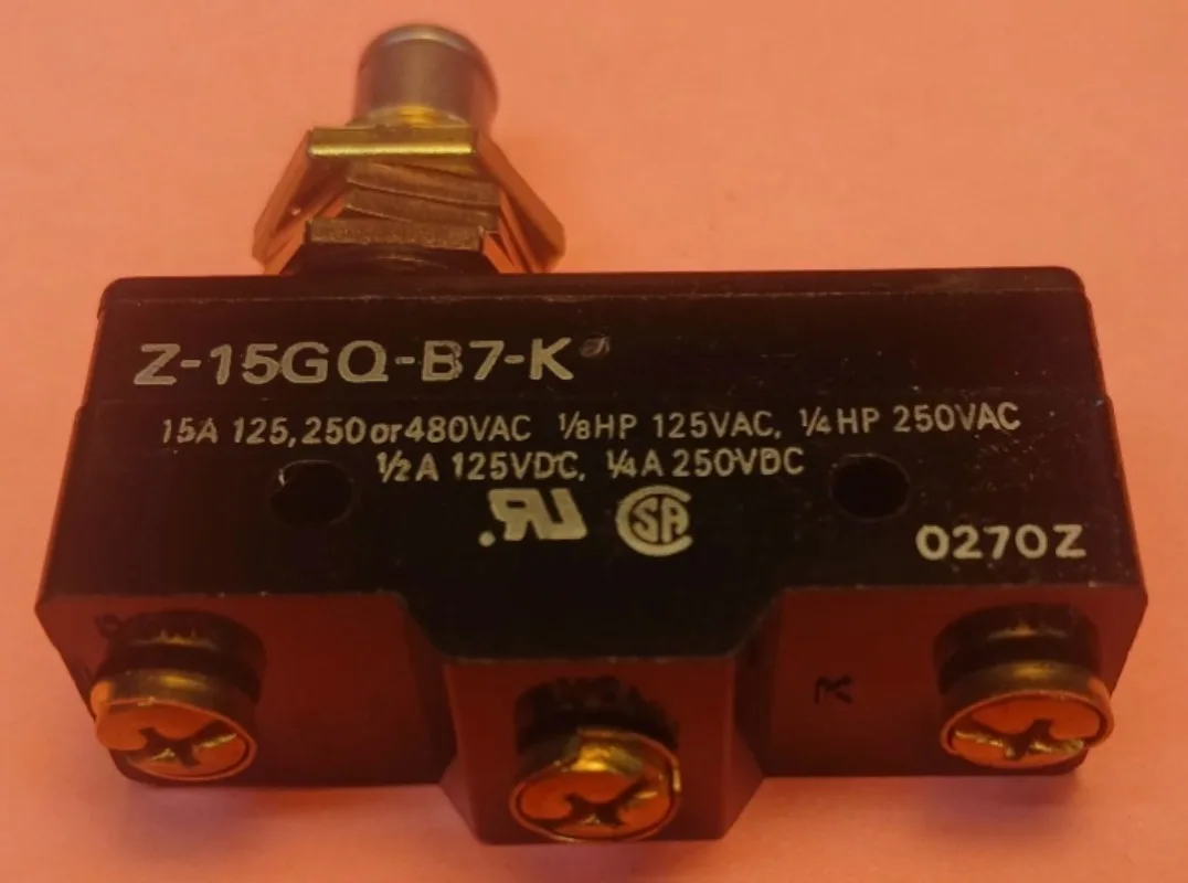 Brand new Z-15GQ-B Push Button Plunger Momentary Micro Limit Switch Fast delivery
Brand new Z-15GQ-B Push Button Plunger Momentary Micro Limit Switch Fast delivery