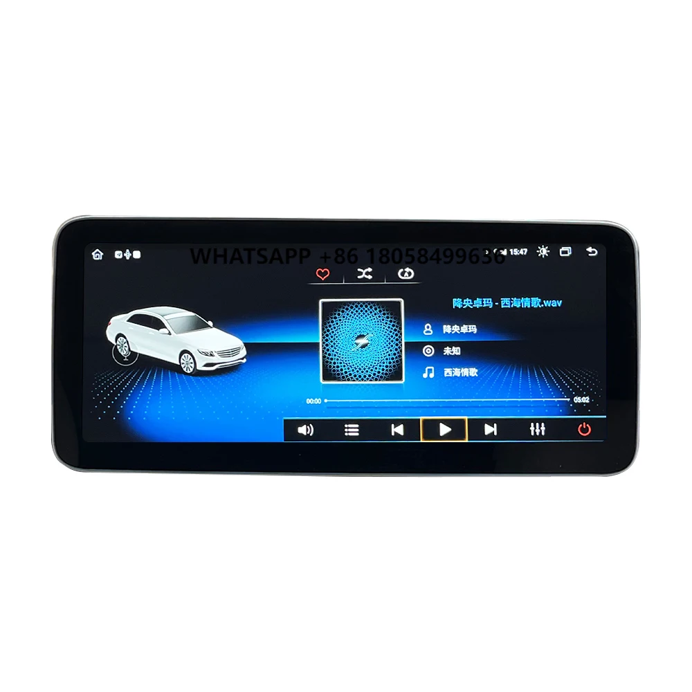 10.25 Inch Car Android Screen for Mercedes Benz GLC 2015-2018 5.0 System Android Auto BT Stereo Radio Head Unit WIFI CarPlaye
10.25 Inch Car Android Screen for Mercedes Benz GLC 2015-2018 5.0 System Android Auto BT Stereo Radio Head Unit WIFI CarPlaye