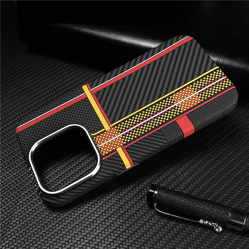 Supercar track Carbon Fibre pattern Magsafe case for iphone 15 13 14pro 15Pro Max Alloy Lens Wireless Charging hard PC cover
Supercar track Carbon Fibre pattern Magsafe case for iphone 15 13 14pro 15Pro Max Alloy Lens Wireless Charging hard PC cover