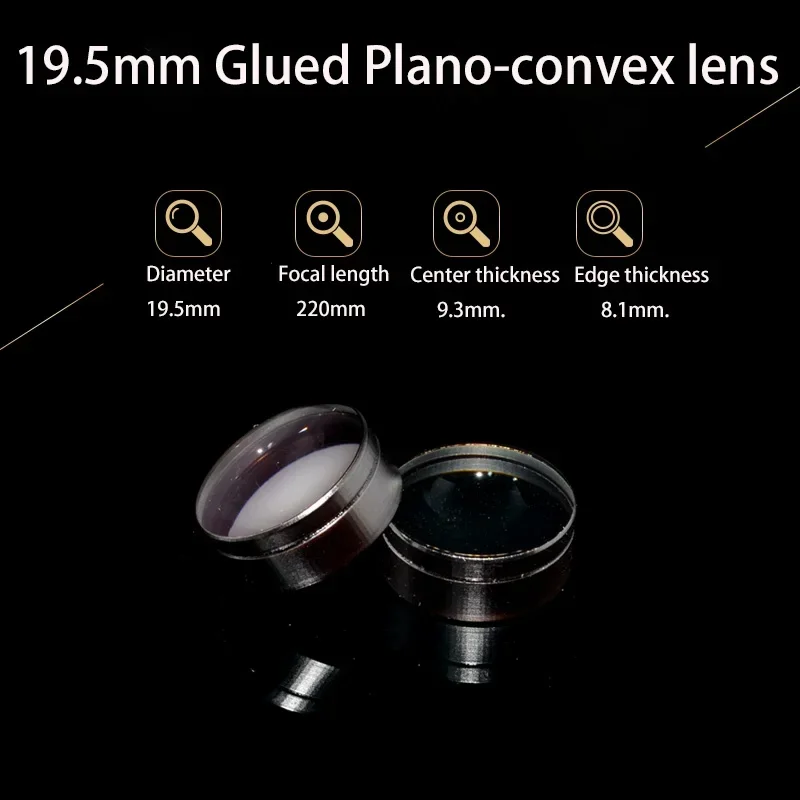 Premium Light Magnifying Glass Sight with Plano-Convex Lens and Glued Convex Lens Φ19.5 F220Mm
Premium Light Magnifying Glass Sight with Plano-Convex Lens and Glued Convex Lens Φ19.5 F220Mm