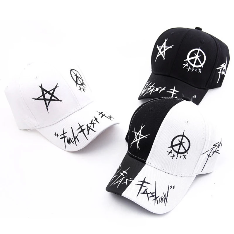 Graffiti Letter Baseball Caps for Men Women Snapback Adjustable Hip Hop Fashion Black White Cap Spring Summer Sun Visor Hat Girl
Graffiti Letter Baseball Caps for Men Women Snapback Adjustable Hip Hop Fashion Black White Cap Spring Summer Sun Visor Hat Girl