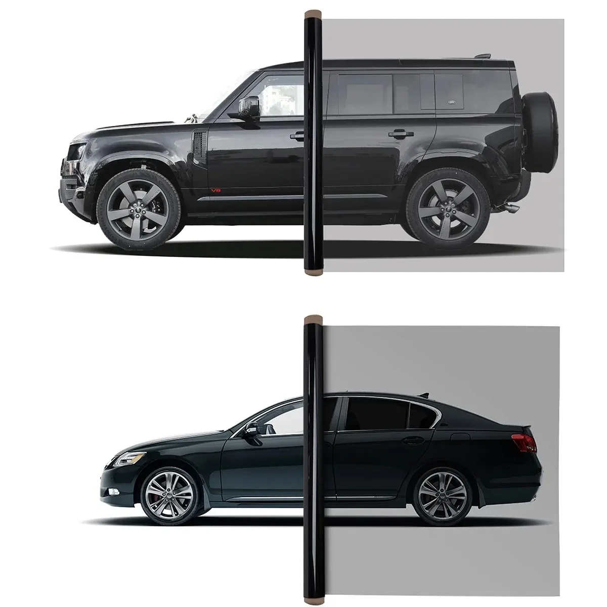 5/10/15 Percent Black Car VLT Window Foils Tint Film Auto Window Glass Film Solar UV Protector Window Sticker Films
5/10/15 Percent Black Car VLT Window Foils Tint Film Auto Window Glass Film Solar UV Protector Window Sticker Films