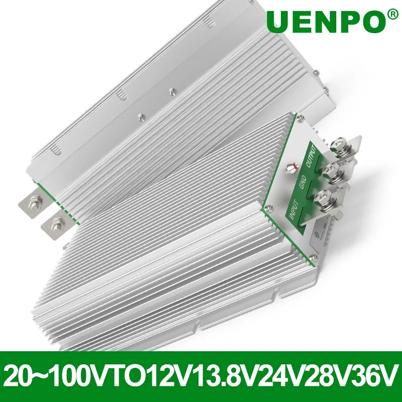 UENPO20V-100V to 28V12V13.38V24V36V50A to 100A step-down module 24V to 12V DC power converter inverter transformer
UENPO20V-100V to 28V12V13.38V24V36V50A to 100A step-down module 24V to 12V DC power converter inverter transformer