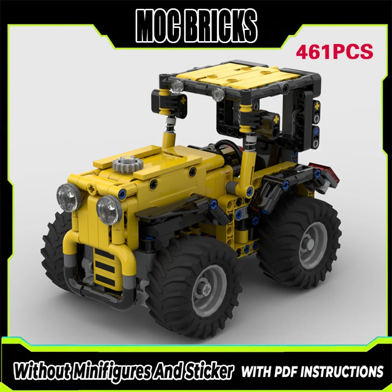 City Car Model MOC Building Bricks Classic Agricultural Tractor Modular Technology Gifts Holiday Assemble Children Toys Suit
City Car Model MOC Building Bricks Classic Agricultural Tractor Modular Technology Gifts Holiday Assemble Children Toys Suit