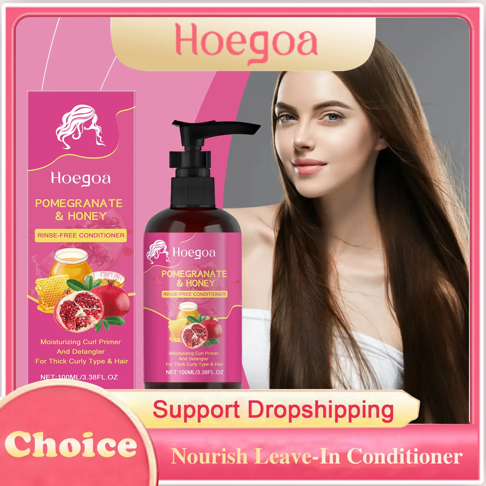 Nourish Leave-In Conditioner 72-Hour Silky Touch Toughness Reinforced Reduce Hair Breakage Prevent Split Ends Smooth Conditioner
Nourish Leave-In Conditioner 72-Hour Silky Touch Toughness Reinforced Reduce Hair Breakage Prevent Split Ends Smooth Conditioner