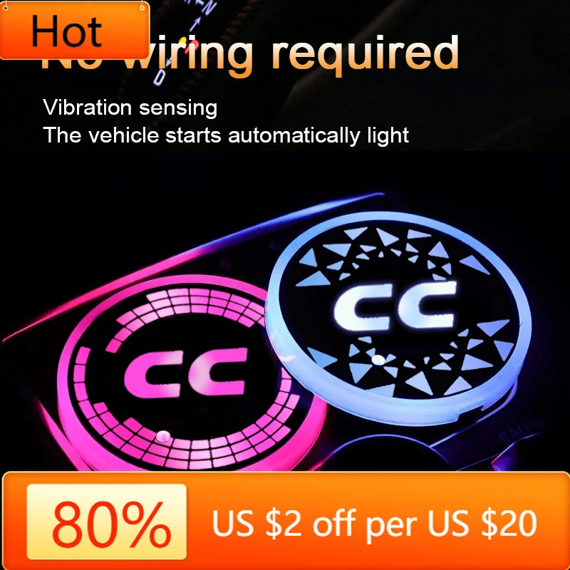 2026 Новый автомобильный светодиодный светящийся коврик для стакана с водой для Volkswagen VW CC Golf 5 6 7 8 GTI MK6 Passat Jetta Tiguan Polo Beetle
2026 Новый автомобильный светодиодный светящийся коврик для стакана с водой для Volkswagen VW CC Golf 5 6 7 8 GTI MK6 Passat Jetta Tiguan Polo Beetle
