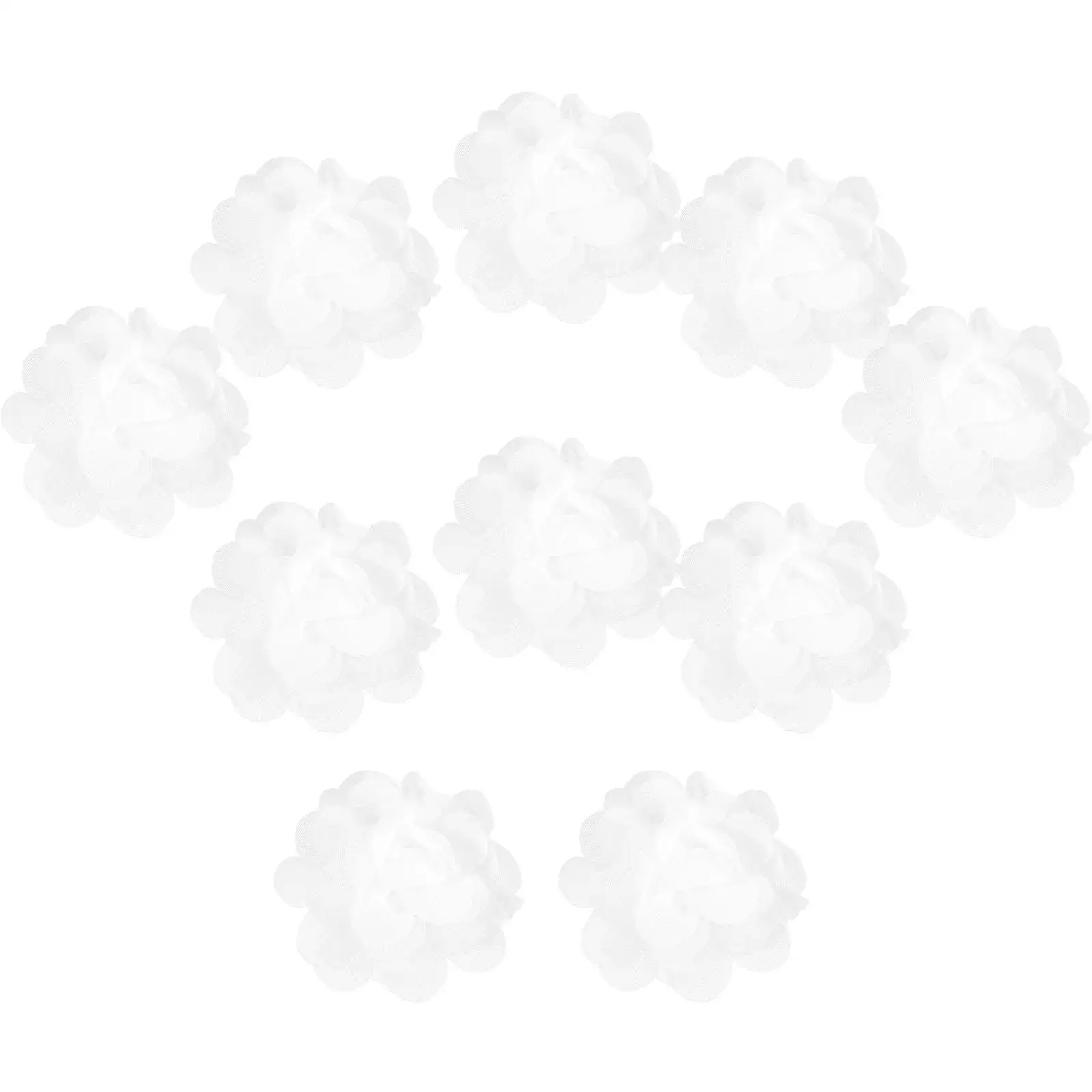 10 Pcs White Fake Flowers Mesh Heads Craft Decorative Prop DIY Lifelike Flower Decoration Reusable Artificial Rose Wedding Baby
10 Pcs White Fake Flowers Mesh Heads Craft Decorative Prop DIY Lifelike Flower Decoration Reusable Artificial Rose Wedding Baby