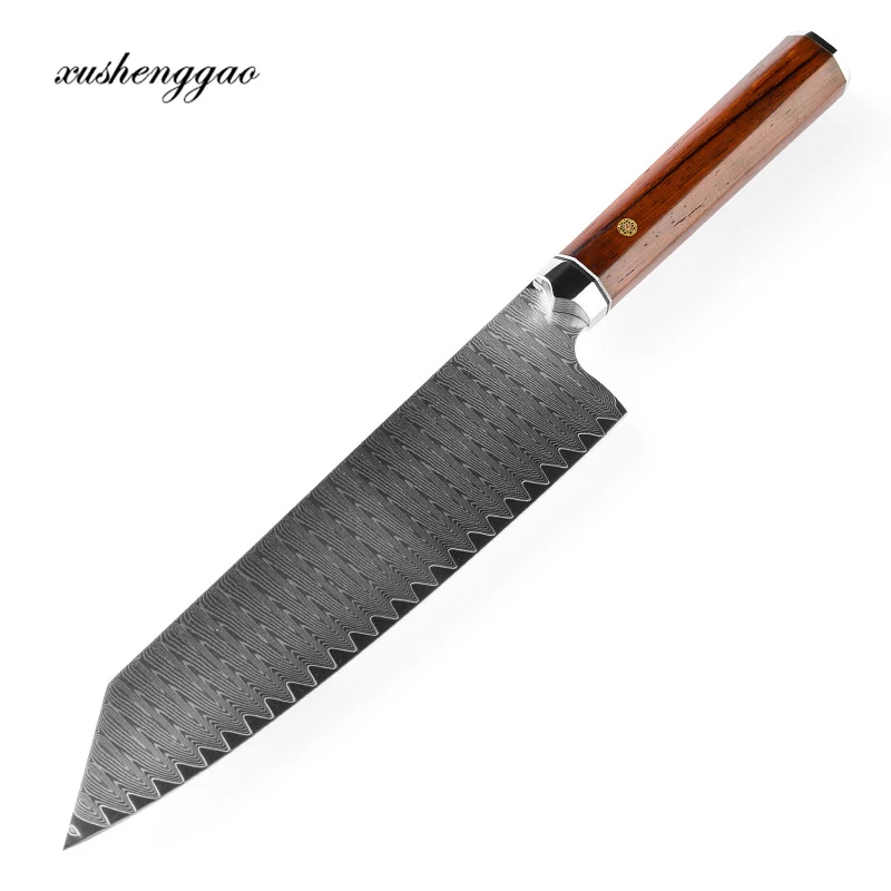 8-дюймовый нож Kiritsuke, 67 слоев, лезвие из дамасской стали VG10, острый нож для нарезки сашими, суши, шеф-повара, кухонные ножи с деревянной ручкой
8-дюймовый нож Kiritsuke, 67 слоев, лезвие из дамасской стали VG10, острый нож для нарезки сашими, суши, шеф-повара, кухонные ножи с деревянной ручкой