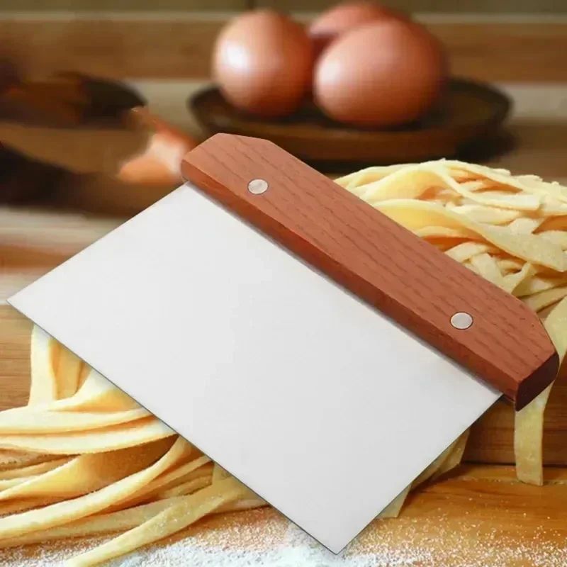 Stainless Steel Noodle Knife Cake Scraper with Scale Baking Cake Pasty Cutters Cooking Dough Scraper Baking Accessories
Stainless Steel Noodle Knife Cake Scraper with Scale Baking Cake Pasty Cutters Cooking Dough Scraper Baking Accessories
