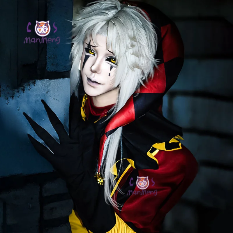 Pierrot Cosplay joker Costumes Game Freak COS Circus Role Play Clown Uniform Halloween Carnival Party Outfit For Men Woman
Pierrot Cosplay joker Costumes Game Freak COS Circus Role Play Clown Uniform Halloween Carnival Party Outfit For Men Woman