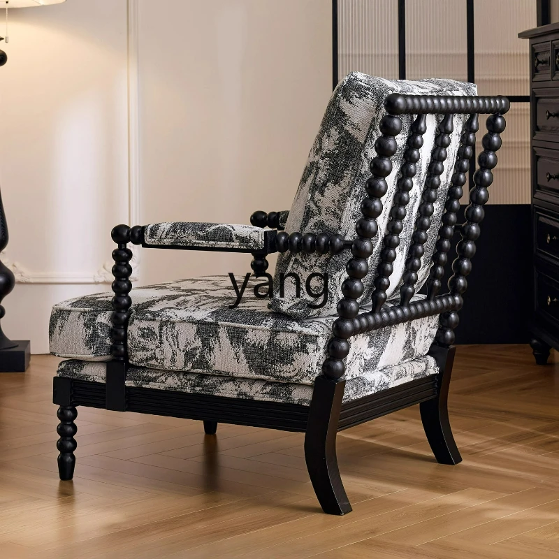 LTT French black gourd chair retro high-end solid wood single sofa living room leisure chair
LTT French black gourd chair retro high-end solid wood single sofa living room leisure chair