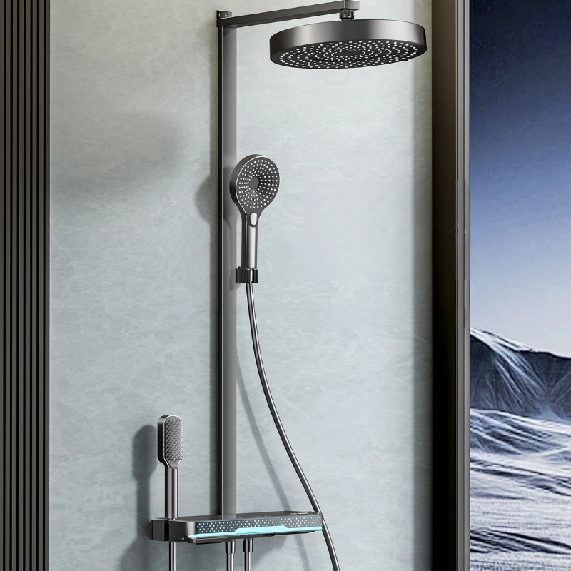 Durable Shower Trim System Adjustable Wear Resistant Shower Column Rust Proof Bathroom Fixture Thermostatic Showers Column
Durable Shower Trim System Adjustable Wear Resistant Shower Column Rust Proof Bathroom Fixture Thermostatic Showers Column