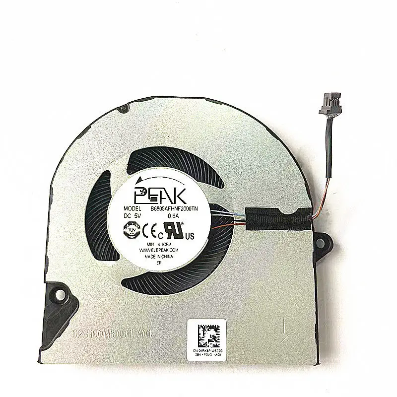 FOR DELL Inspiron 5410 5415 5418 V 5510 5515 7415 Fan 0KRK6P
FOR DELL Inspiron 5410 5415 5418 V 5510 5515 7415 Fan 0KRK6P