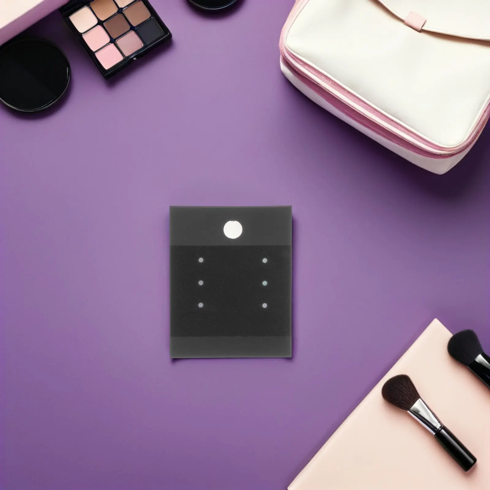 200 шт. черных подвесных карточек для серег с отверстиями, упаковка для демонстрации ювелирных изделий, держатель для серег-гвоздиков, круглые карточки для серег
200 шт. черных подвесных карточек для серег с отверстиями, упаковка для демонстрации ювелирных изделий, держатель для серег-гвоздиков, круглые карточки для серег