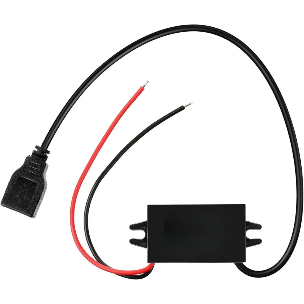 DC 12V Step Down To 5V Converter Buck Module USB Output Power Adapter USB Female Car Power Converter Regulator IP68 Waterproof
DC 12V Step Down To 5V Converter Buck Module USB Output Power Adapter USB Female Car Power Converter Regulator IP68 Waterproof
