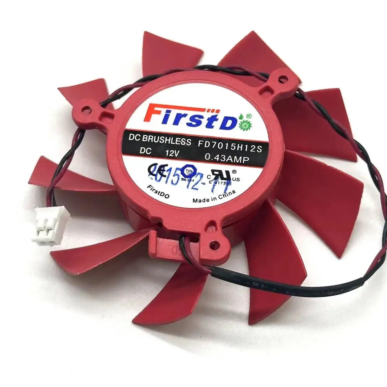 Firstd FD7015H12S DC 12V 0.43A 2-Wire Cooling Fan
Firstd FD7015H12S DC 12V 0.43A 2-Wire Cooling Fan