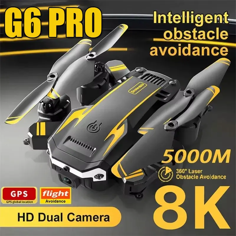 G6 Drone 8K 5G Professional HD Aerial Photography GPS Omnidirectional Obstacle Avoidance Quadcopter Distance
G6 Drone 8K 5G Professional HD Aerial Photography GPS Omnidirectional Obstacle Avoidance Quadcopter Distance