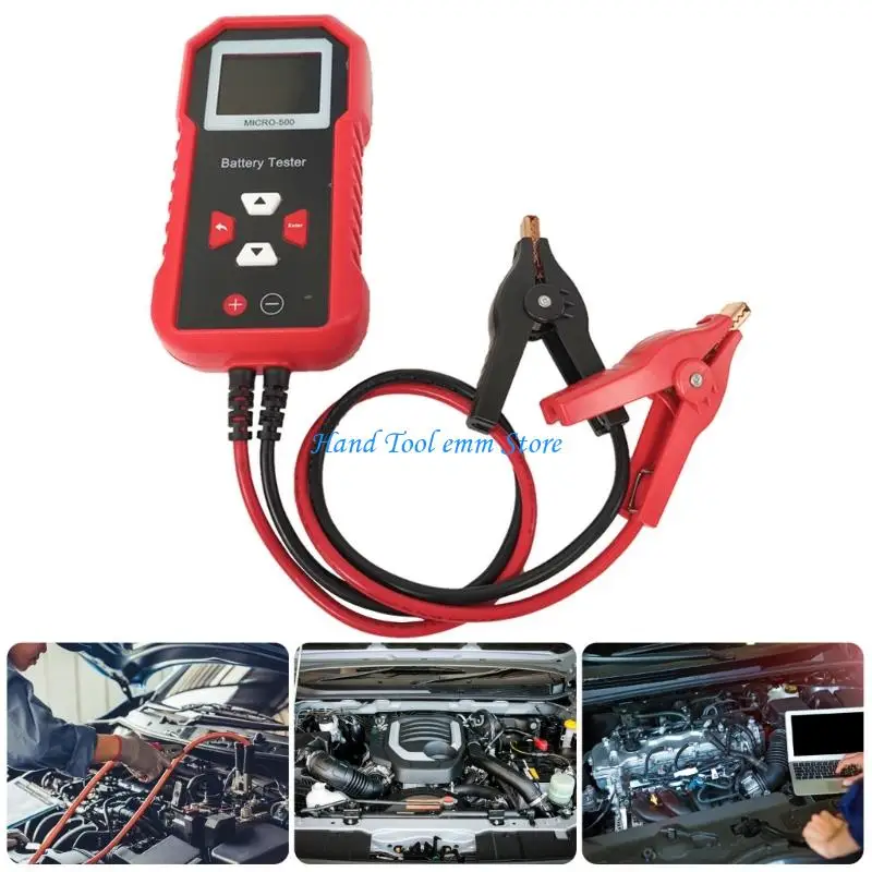 H37F Multifunction Car Battery Tester For Light Trucks SUVs 12V 24V Systems Fast Accurate Diagnostic Device
H37F Multifunction Car Battery Tester For Light Trucks SUVs 12V 24V Systems Fast Accurate Diagnostic Device