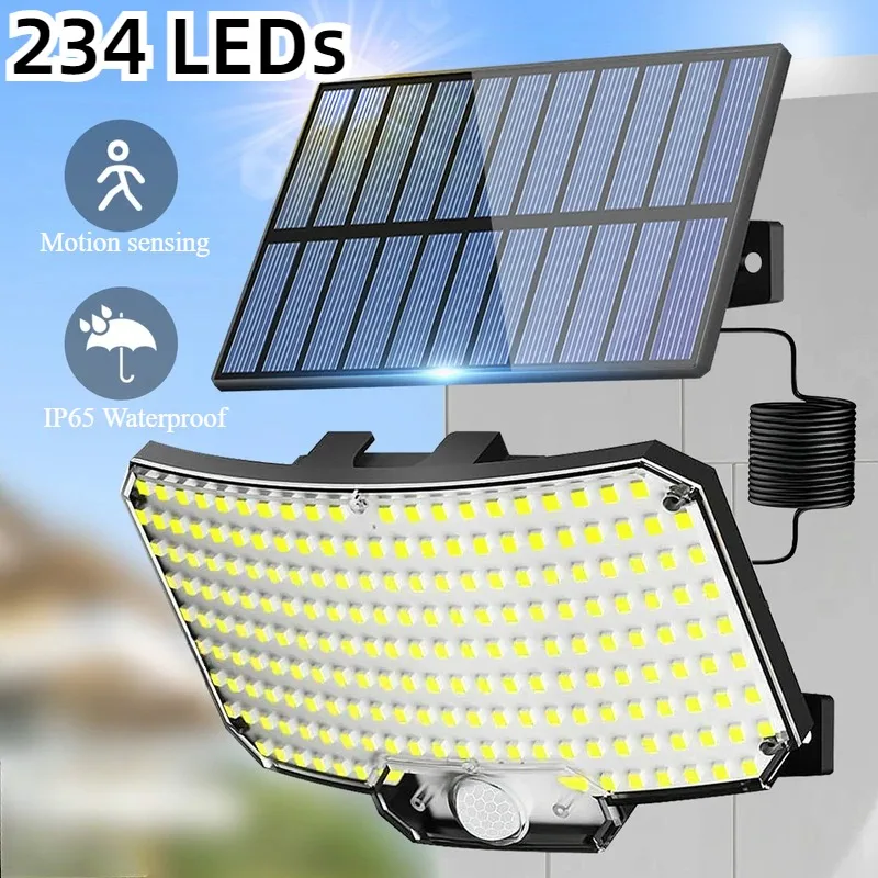 Solar Lights Outdoor with Lights Reflector and 3 Lighting Modes Solar Motion Sensor Wall Lights IP65 Waterproof for Garden Yard
Solar Lights Outdoor with Lights Reflector and 3 Lighting Modes Solar Motion Sensor Wall Lights IP65 Waterproof for Garden Yard