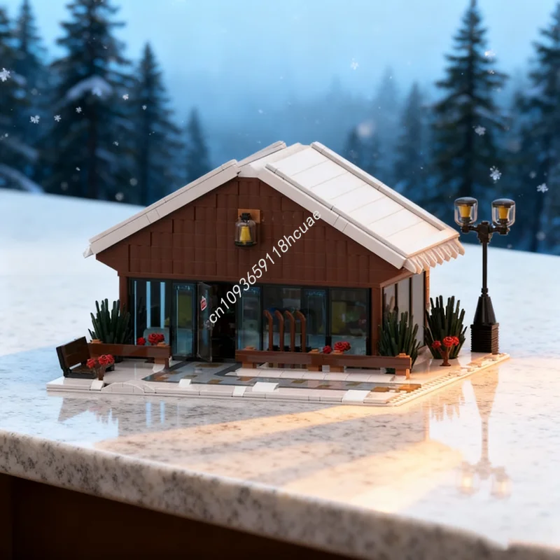 838 шт. MOC Рождественская деревня, прокат коньков, сезонная модель, строительные игрушки, блоки, сборка, креативный подарок, кирпич для детей
838 шт. MOC Рождественская деревня, прокат коньков, сезонная модель, строительные игрушки, блоки, сборка, креативный подарок, кирпич для детей