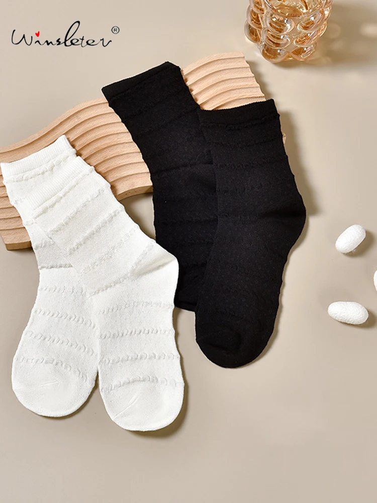 Winsleter-3 шт. 7,8% шелковые носки с модальным ворсом 55,8% женские удобные дышащие повседневные однотонные носки-трубочки, осень 2023 P58469CC
Winsleter-3 шт. 7,8% шелковые носки с модальным ворсом 55,8% женские удобные дышащие повседневные однотонные носки-трубочки, осень 2023 P58469CC